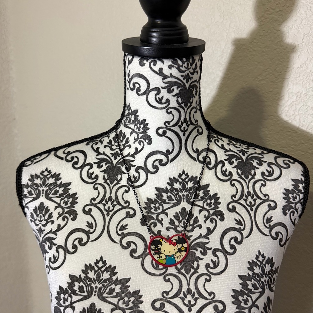 Sanrio Necklace with Hello Kitty Red and Yellow Pendant